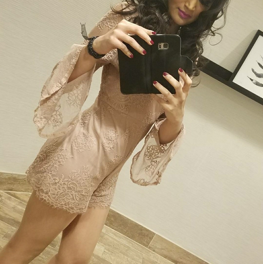 Pink Romper / Dress
